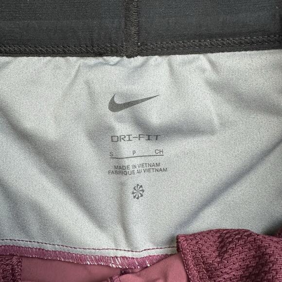 Nike Dri-Fit Trail Dawn Range Running Pants Mens Sz Small Maroon DX0855-681 - Picture 7 of 14